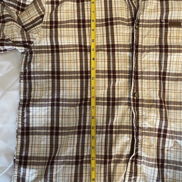 Carhartt Plaid Relaxed Fit Button Down Shirt Mens Size Large 100% Cotton - Picture 5 of 6